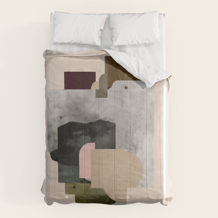 Soft Geometry III Comforter Gallery Image 6