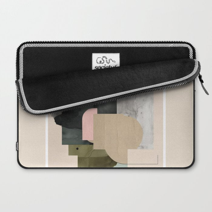 Soft Geometry III Laptop Sleeve Gallery Image 2