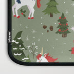 Christmas Winter Unicorn Pattern Laptop Sleeve Gallery Image 3