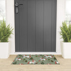 Christmas Winter Unicorn Pattern Welcome Mat Gallery Image 3