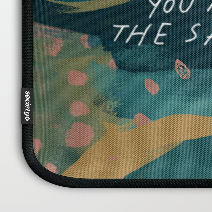 "You Are Worthy Of The Same Love You Give." Laptop Sleeve Gallery Image 3