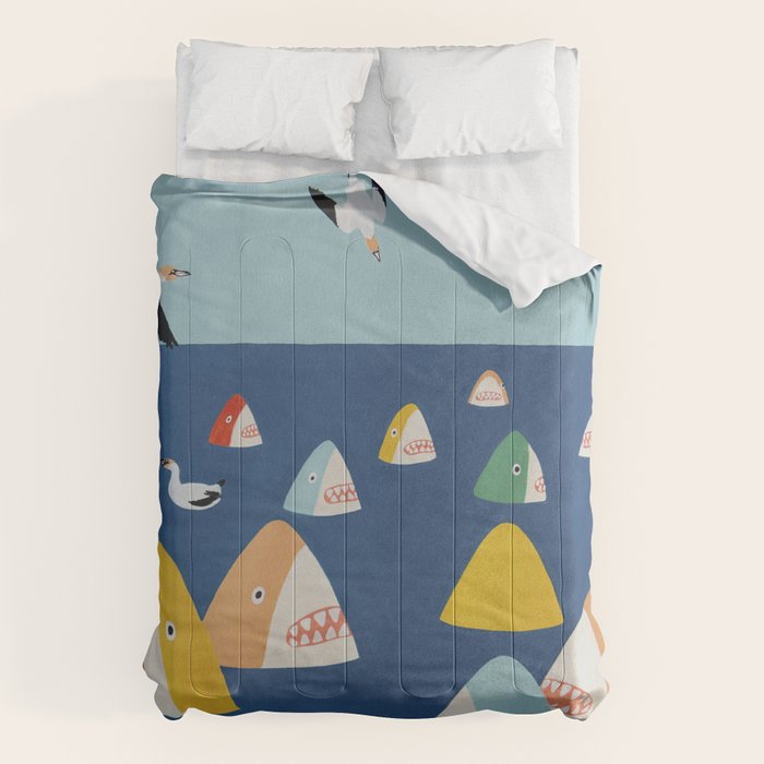 Shark Park Comforter Gallery Image 1