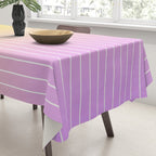 Ombre Arch IV Pink Yellow Sunrise Gradient Modern Geometric Lines Tablecloth Gallery Image 3