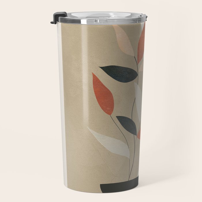 Line Through Abstractions 01 Travel Mug Gallery Image 3