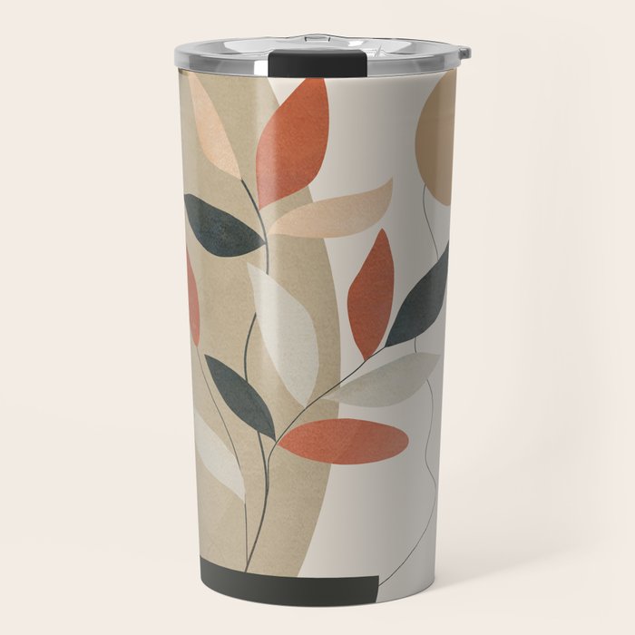 Line Through Abstractions 01 Travel Mug Gallery Image 1