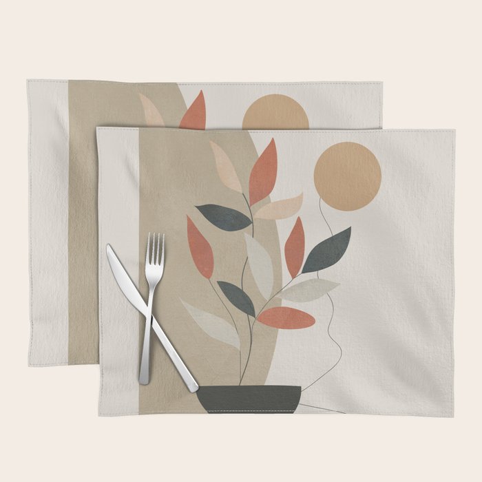Line Through Abstractions 01 Placemat Gallery Image 1