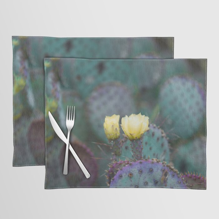 Cactus Blooms Placemat Gallery Image 1