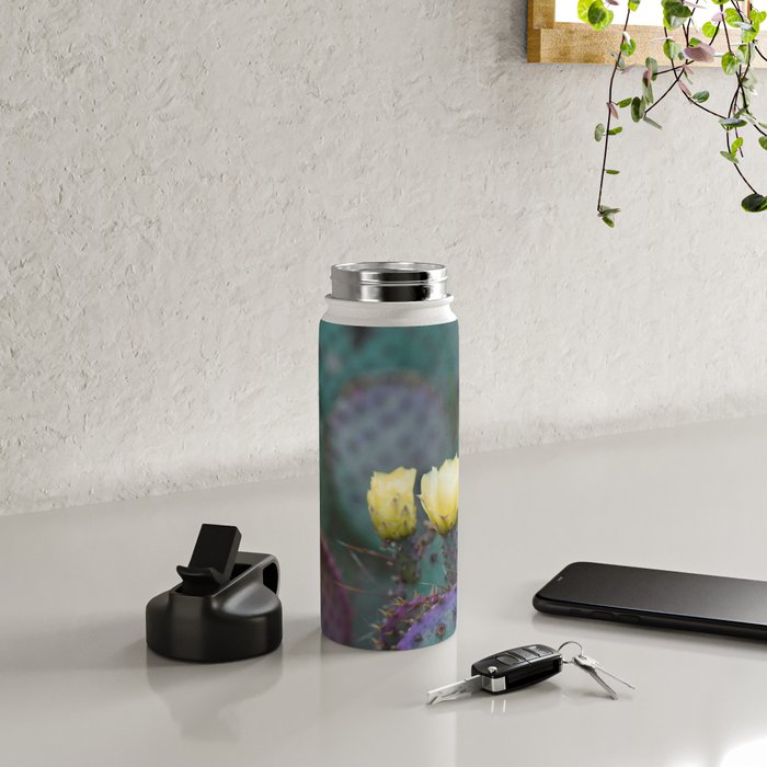 Cactus Blooms Water Bottle Gallery Image 4
