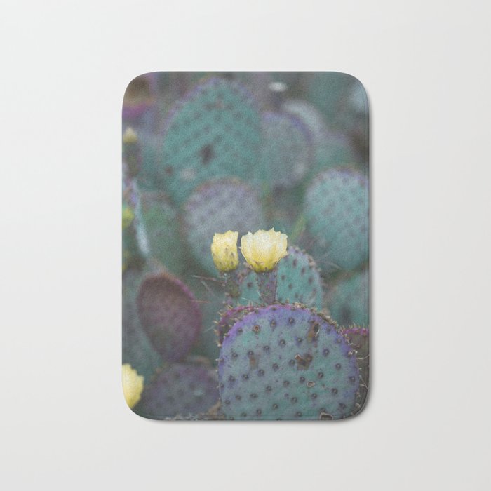 Cactus Blooms Bath Mat Gallery Image 1