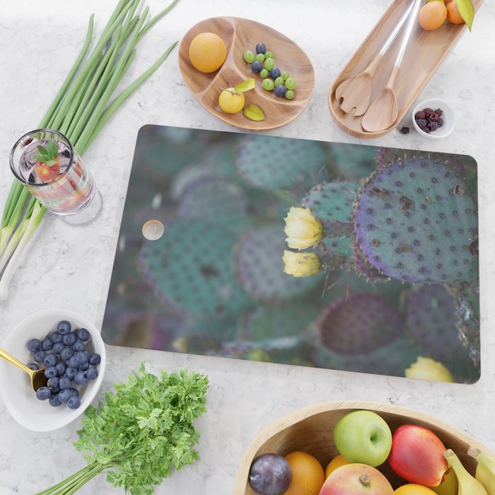 Cactus Blooms Cutting Board Gallery Image 2