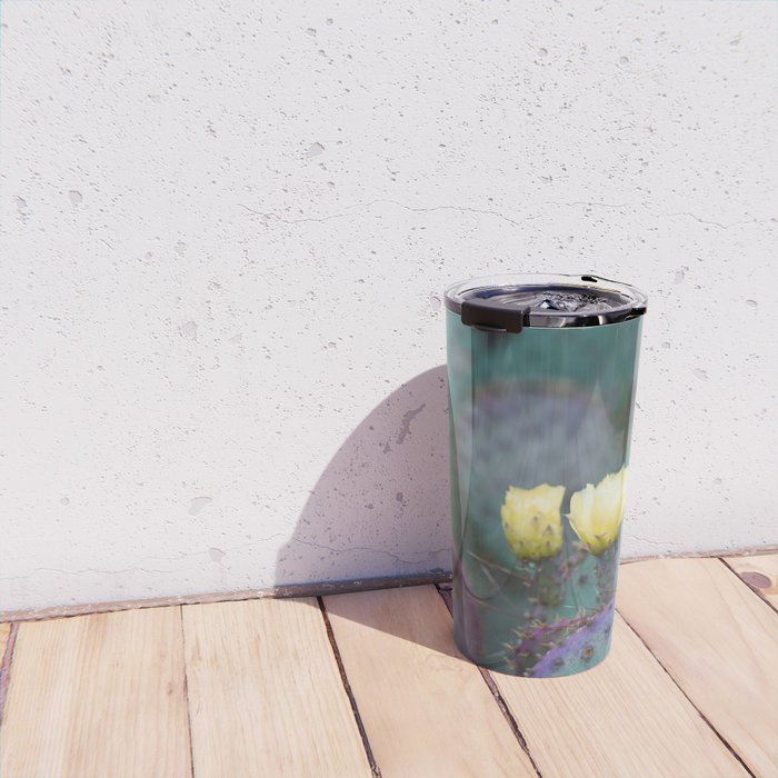 Cactus Blooms Travel Mug Gallery Image 4