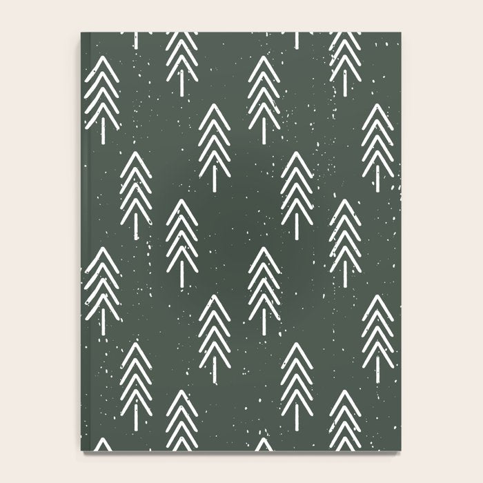 Pine Trees . Olive Notebook Gallery Image 4