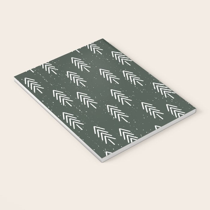 Pine Trees . Olive Notebook Gallery Image 3
