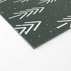 Pine Trees . Olive Welcome Mat Gallery Image 2