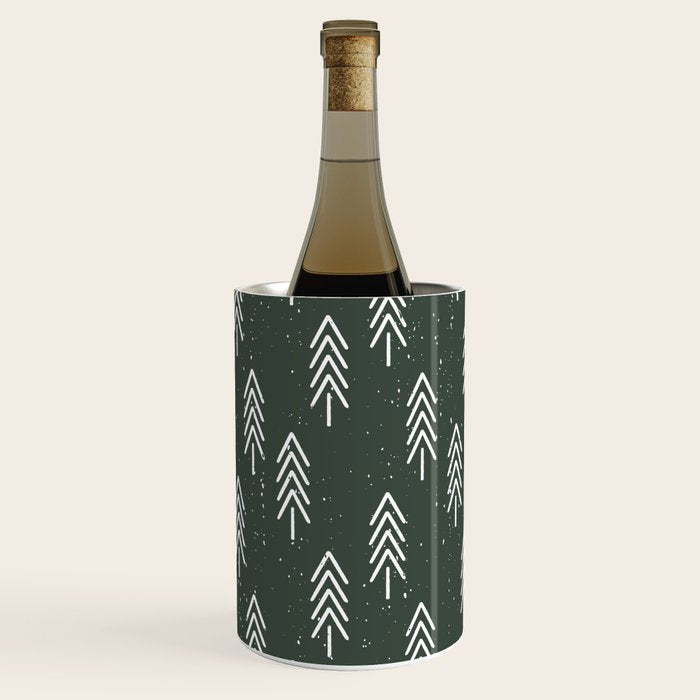 Pine Trees . Olive Wine Chiller Gallery Image 3