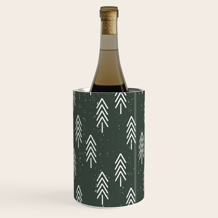 Pine Trees . Olive Wine Chiller Gallery Image 2