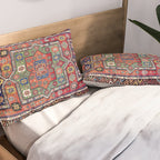 Kuba Sumakh East Caucasus Antique Rug Print Pillow Sham Gallery Image 2
