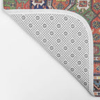 Kuba Sumakh East Caucasus Antique Rug Print Bath Mat Gallery Image 2