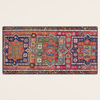 Kuba Sumakh East Caucasus Antique Rug Print Desk Mat Gallery Image 3