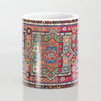 Kuba Sumakh East Caucasus Antique Rug Print Coffee Mug Gallery Image 4