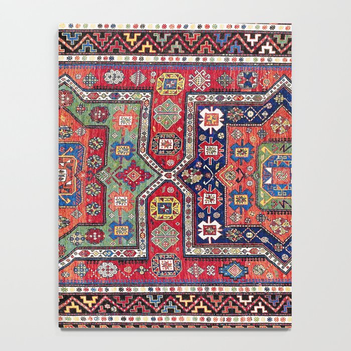 Kuba Sumakh East Caucasus Antique Rug Print Notebook Gallery Image 4