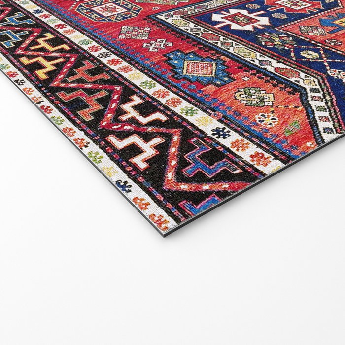 Kuba Sumakh East Caucasus Antique Rug Print Welcome Mat Gallery Image 2