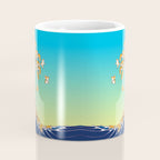 Shiba Inu in Great Wave Coffee Mug Gallery Image 4