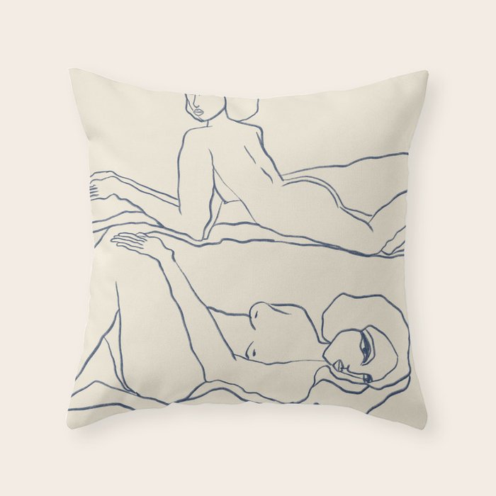 Grounded Sketch Throw Pillow Gallery Image 6