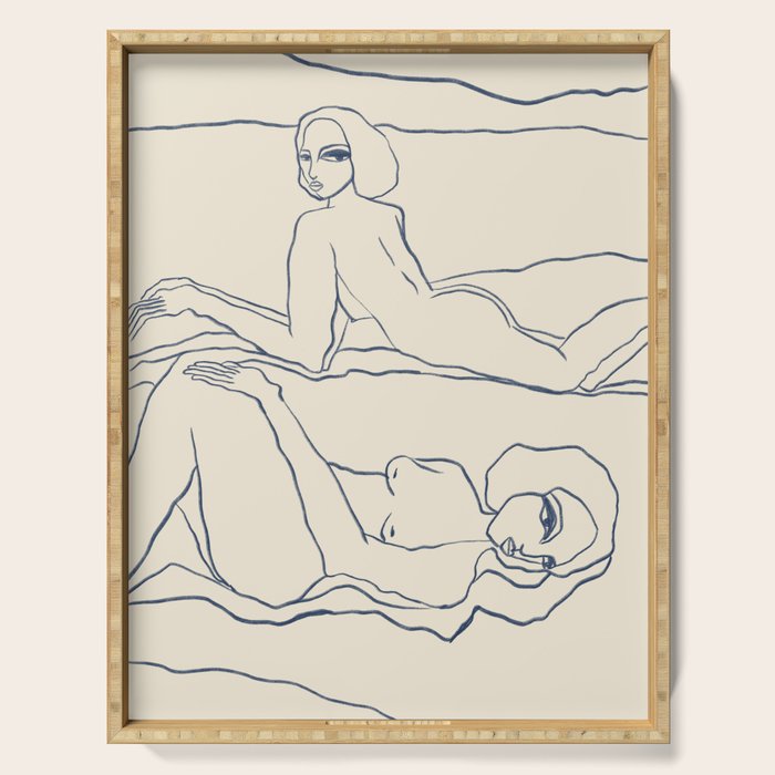 Grounded Sketch Serving Tray Gallery Image 1