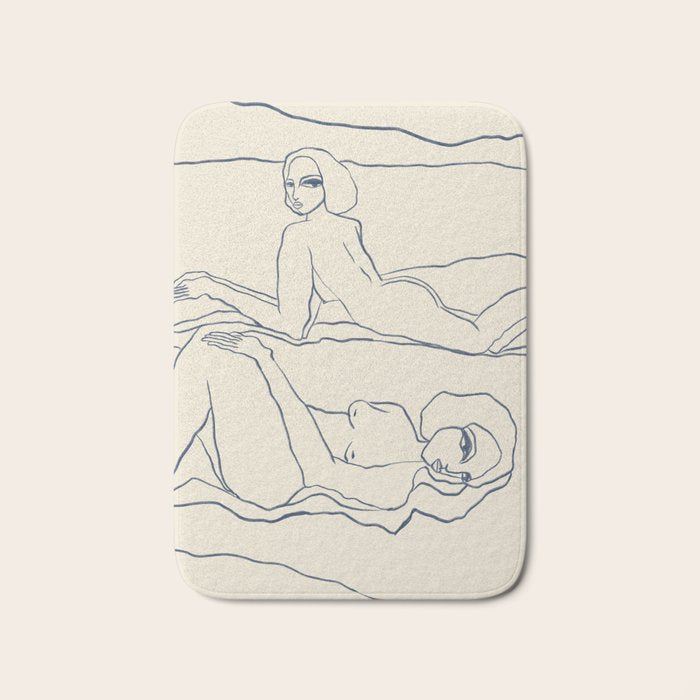 Grounded Sketch Bath Mat Gallery Image 1