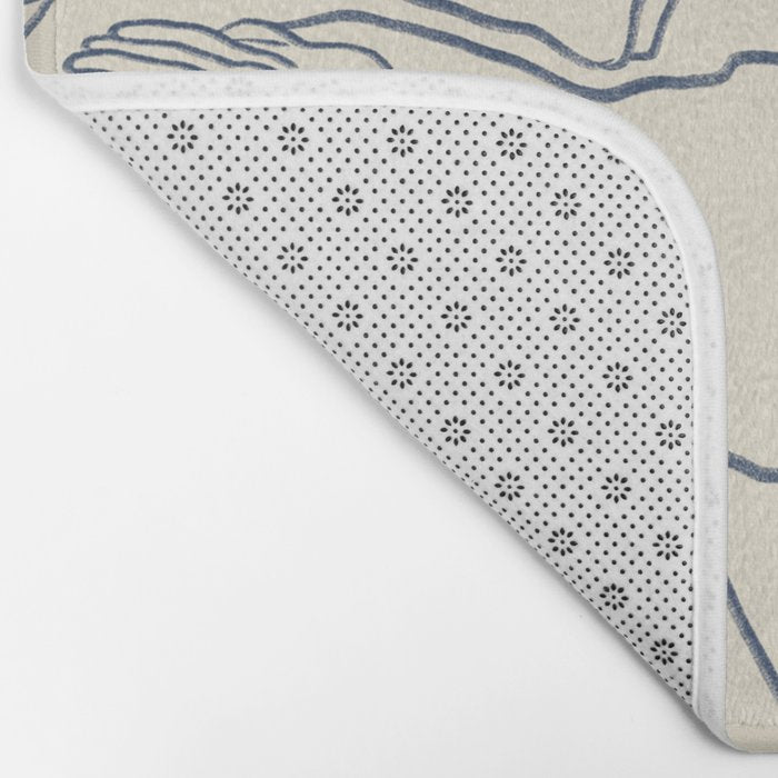 Grounded Sketch Bath Mat Gallery Image 2