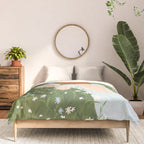 Reading in a Meadow  Comforter Gallery Image 3