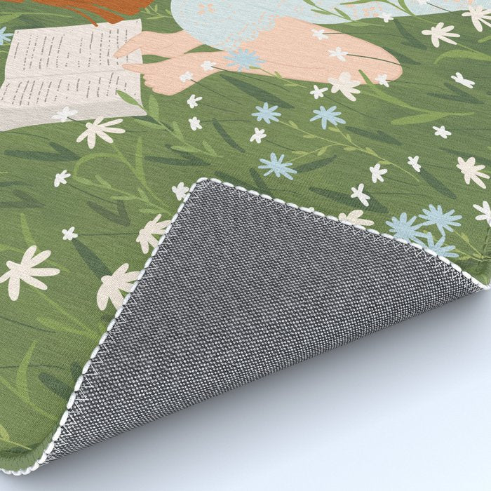 Reading in a Meadow  Rug Gallery Image 4