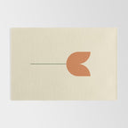 Vintage Tulip Minimalism - Red Rug Gallery Image 2