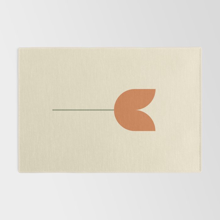 Vintage Tulip Minimalism - Red Rug Gallery Image 2
