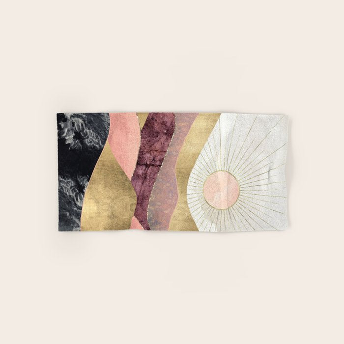 Blush Sun Hand & Bath Towel Gallery Image 1