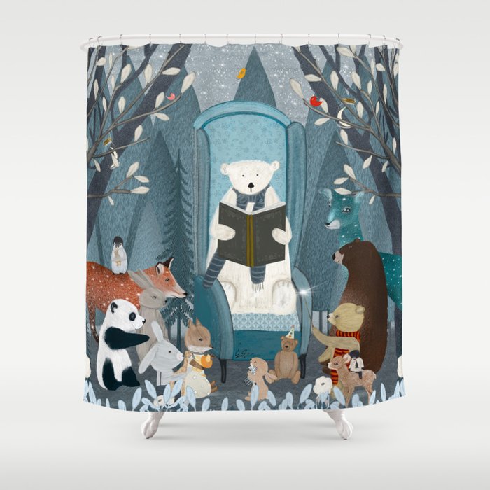 the story book Shower Curtain Gallery Image 1