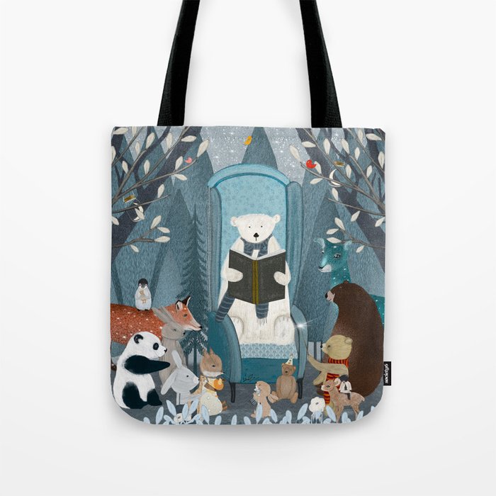 the story book Tote Bag Gallery Image 1