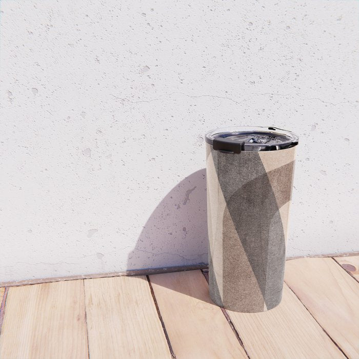 ABSTRACT ALPHABET / Decorative N Travel Mug Gallery Image 4