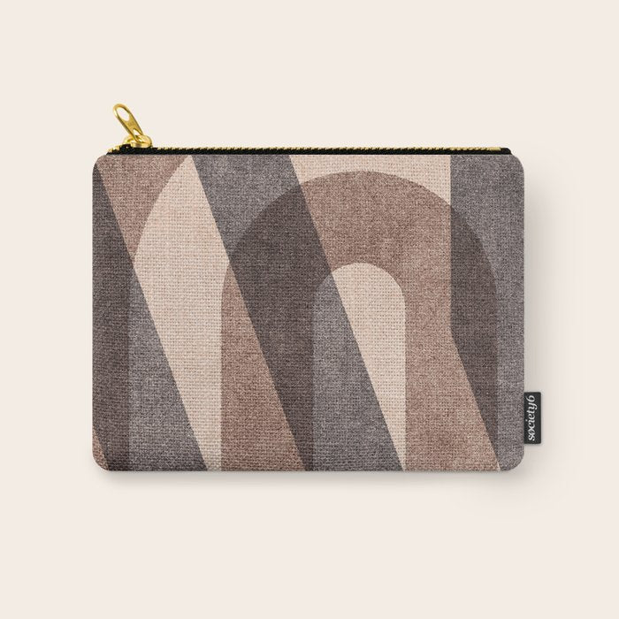 ABSTRACT ALPHABET / Decorative N Carry All Pouch Gallery Image 1