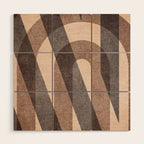 ABSTRACT ALPHABET / Decorative N Wood Wall Art Gallery Image 1