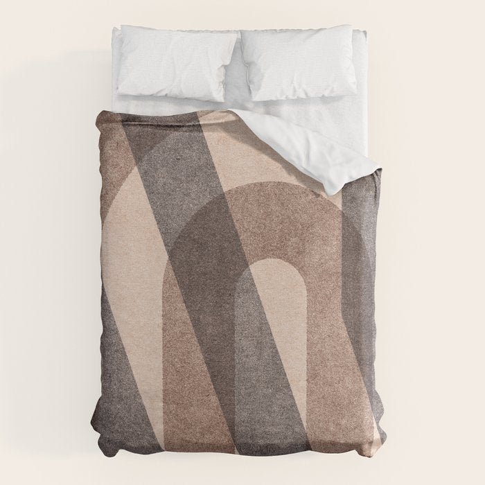 ABSTRACT ALPHABET / Decorative N Duvet Cover Gallery Image 6