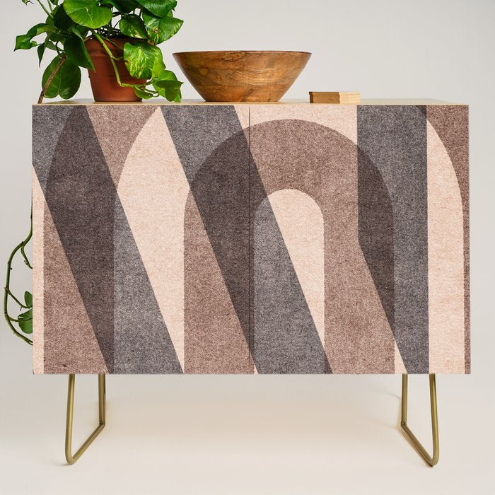 ABSTRACT ALPHABET / Decorative N Credenza Gallery Image 1