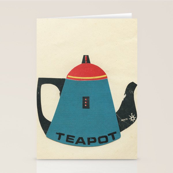 Teapot Stationery Card Gallery Image 2