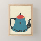 Teapot Mini Art Print Gallery Image 1