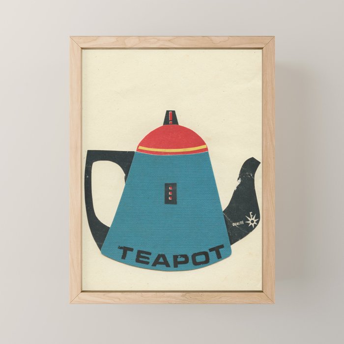 Teapot Mini Art Print Gallery Image 1