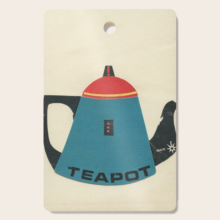 Teapot Cutting Board Gallery Image 1