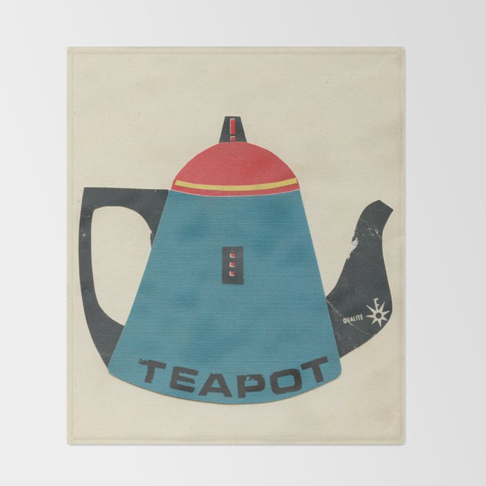 Teapot Throw Blanket Gallery Image 2
