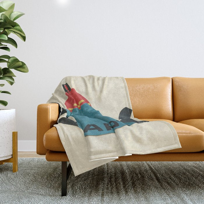 Teapot Throw Blanket Gallery Image 1