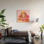 Pancake tortoise Wood Wall Art Gallery Image 2